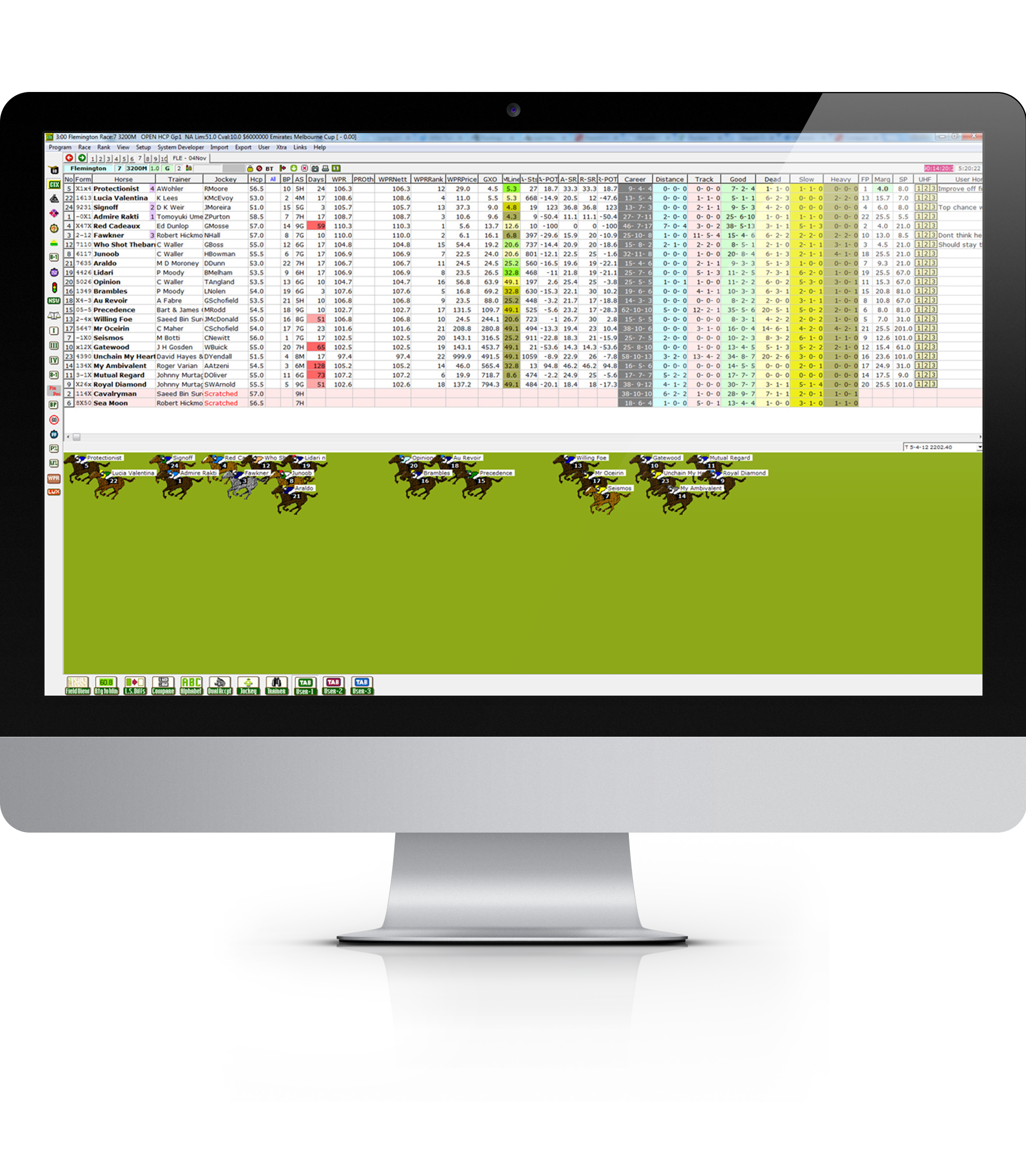 race tracker handicapping software