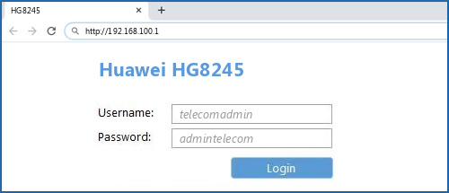 hg8245 default password